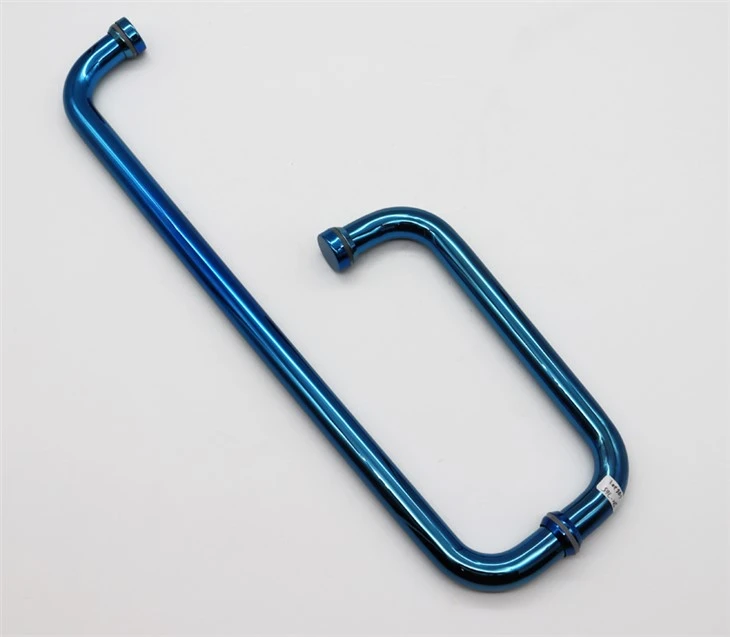Blue Color Sliding Door Handles