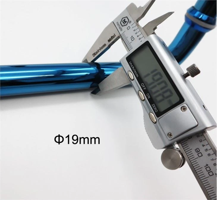 Blue color sliding door handles (4)