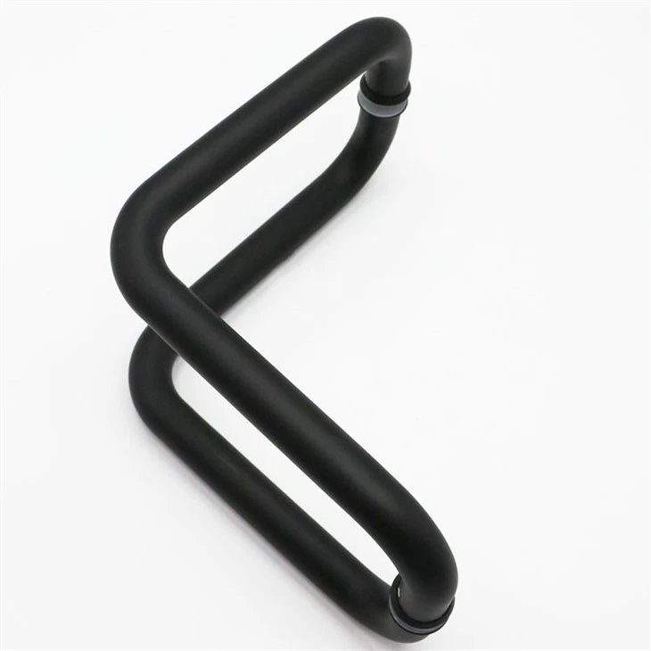 Matte Black Entry Ladder Pull