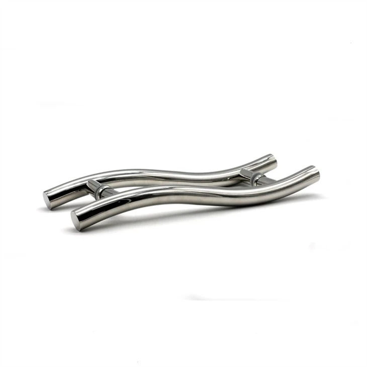 Office offset glass door pulls (2)