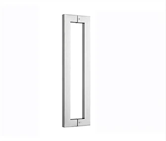 Square Glass Door Pulls