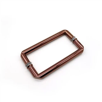 Tubular Rose Gold Ladder Handle