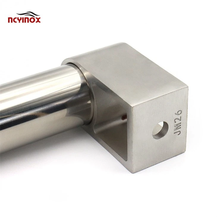 316 Grade Satin Stainless Steel Full Height Pole Pull Handle