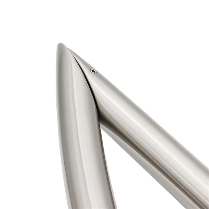 316 Stainless Steel Crescent Style Back-to-Back Towel Bars Handle