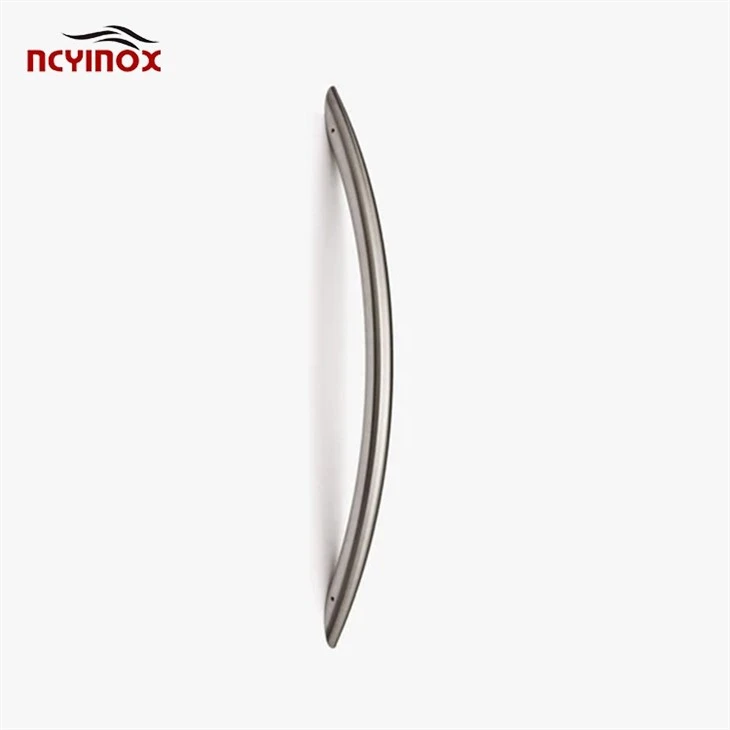 316 Stainless Steel Crescent Style Back-to-Back Towel Bars Handle