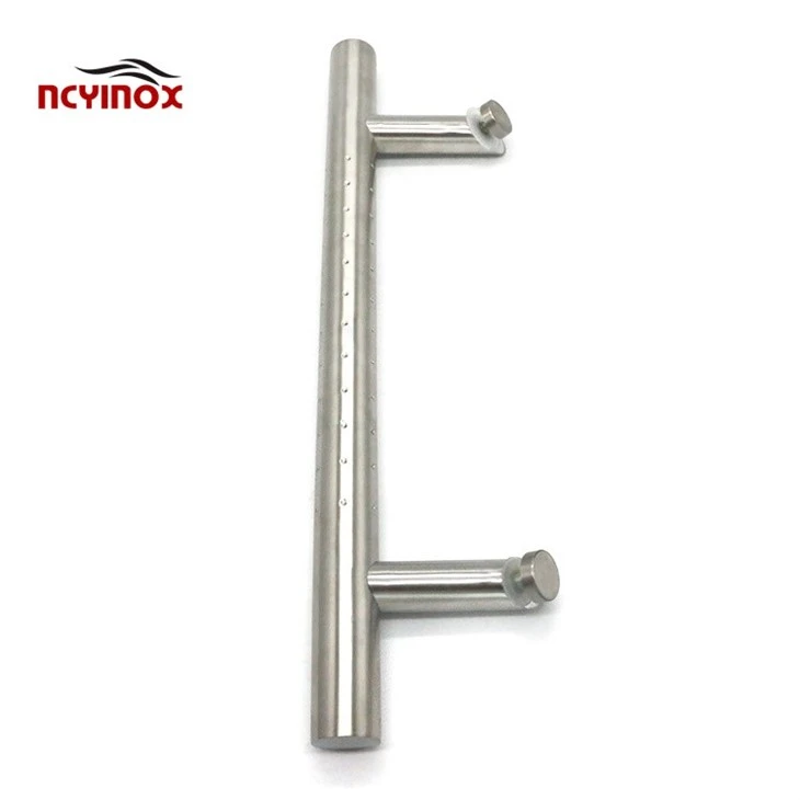 Exterior 316 Grade Satin Stainless Steel H-shape Handle With Satin Finish