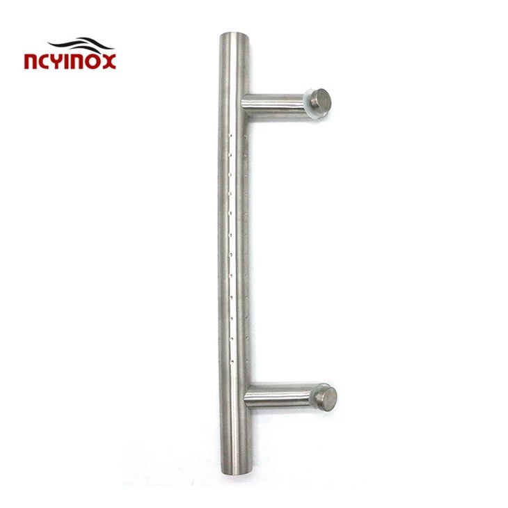 Exterior 316 Grade Satin Stainless Steel H-shape Handle With Satin Finish