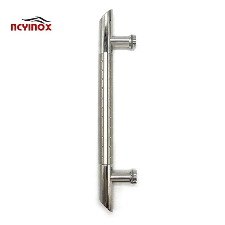 Exterior 316 Grade Satin Stainless Steel H-shape Handle With Satin Finish