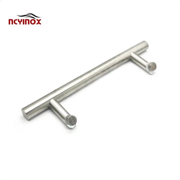 Exterior 316 Grade Satin Stainless Steel H-shape Handle With Satin Finish
