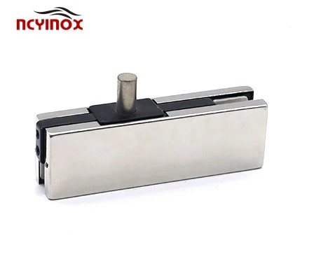 Factory Directly Sell Stainless Steel Glass Overpanel Pivot Door Clamp Patch Fitting