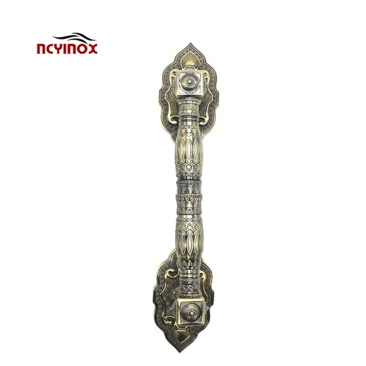 Firm And Exquisite Classical Golden Door Handle