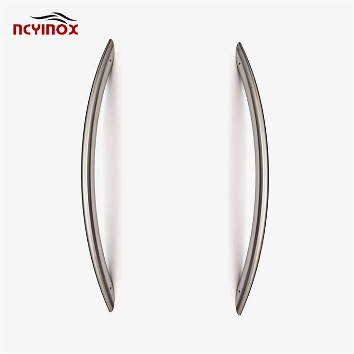 interior contemporary arc stainless steel round pull handle