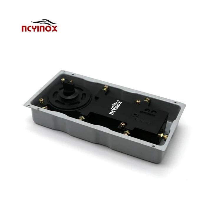 Glass Doors Automatic Hydraulic Hinges Floor Spring For Glass