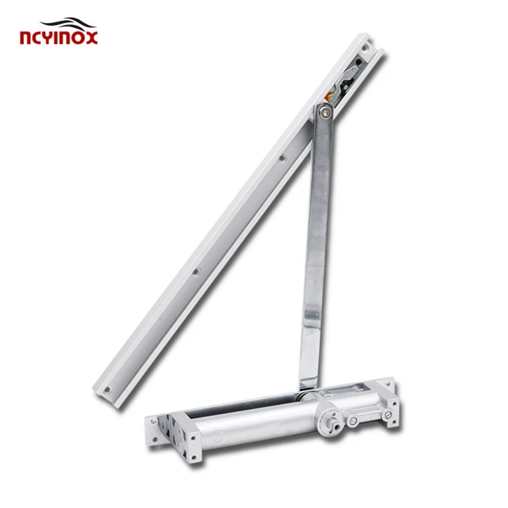 Hidden Hydraulic Aluminum Concealed Door Closer Hotel Automatic Doors