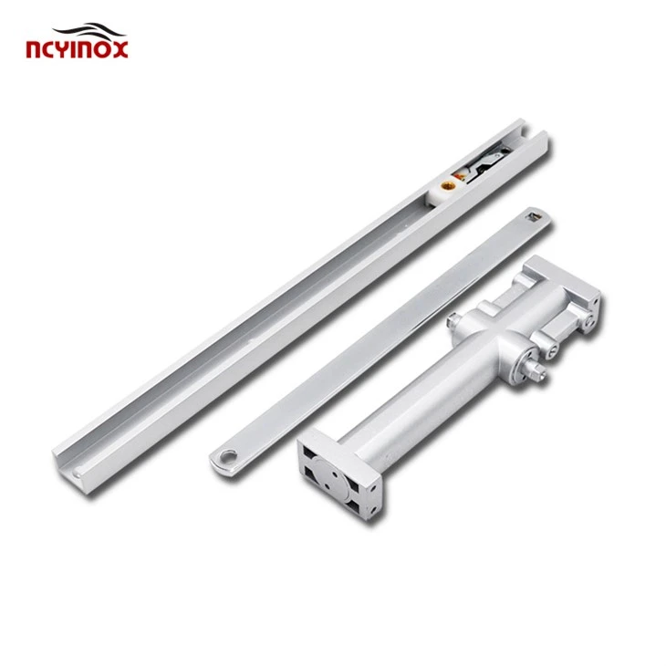 Hidden Hydraulic Aluminum Concealed Door Closer Hotel Automatic Doors