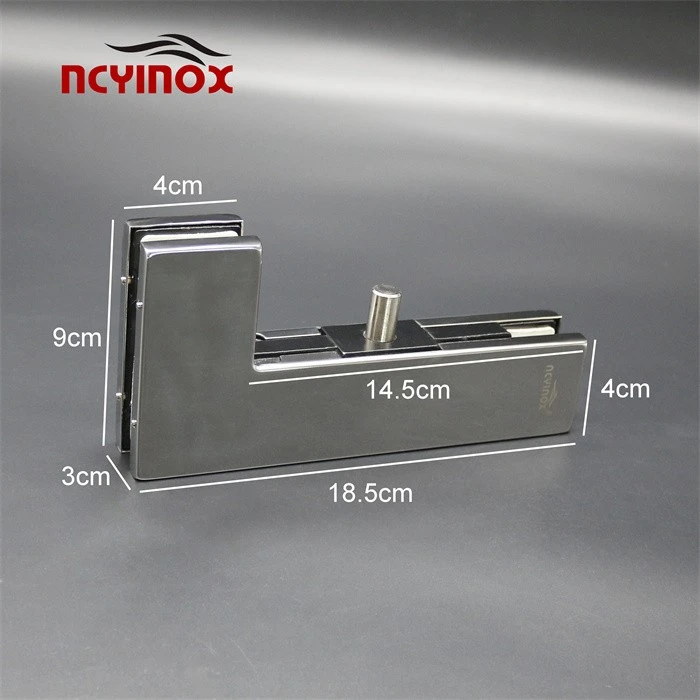 High Quality Glass Door Hardware Fitting Stainless Steel Patch Fitting Glass Door Pivot Glass Clamp