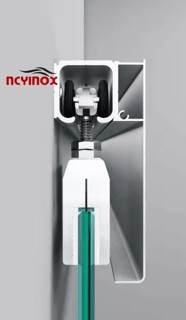High Quality Stainless Steel Hanging Roller Glass Hanging Wheel