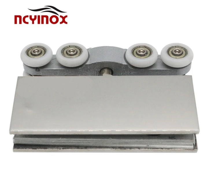 High Quality Stainless Steel Hanging Roller Glass Hanging Wheel