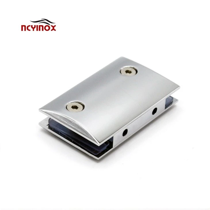 Hinge Supplier Customized Shower Enclosure Hinges Frameless Glass Clamp For Bathroom