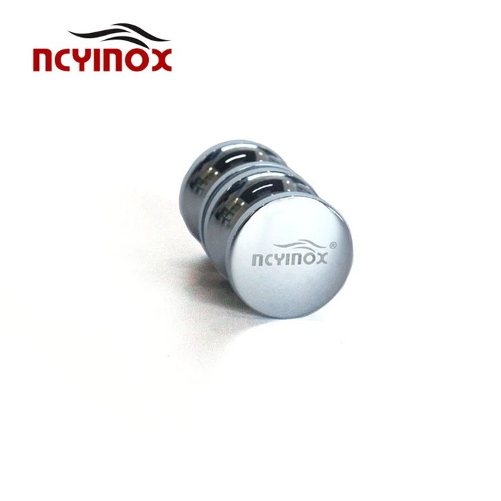 Hot Sale Shower Black Glass Small Door Knobs Clear Glass Door Knobs For Glass Door