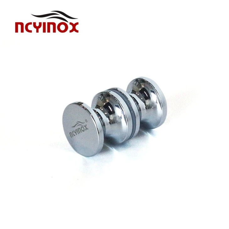 Hot Sale Shower Black Glass Small Door Knobs Clear Glass Door Knobs For Glass Door