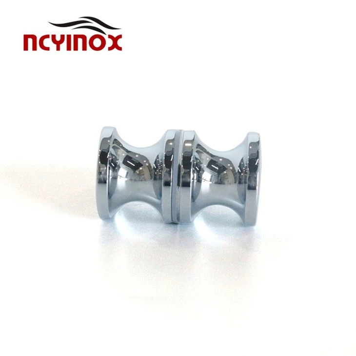 Hot Sale Shower Black Glass Small Door Knobs Clear Glass Door Knobs For Glass Door