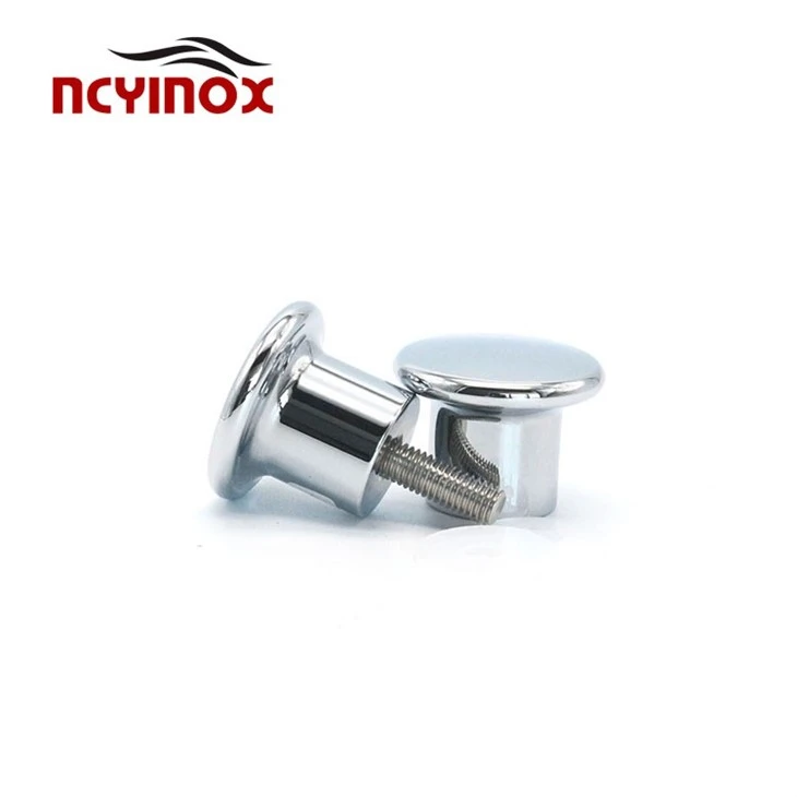 Hot Sale Shower Black Glass Small Door Knobs Clear Glass Door Knobs For Glass Door