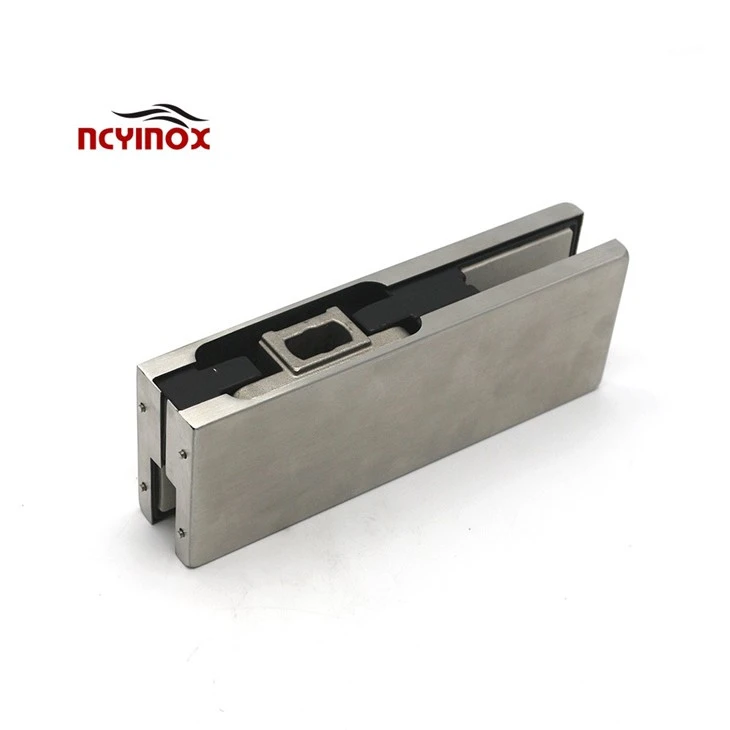 Stainless Steel Polish Matt Bottom aluminum body Patch Fitting For Glass Door
