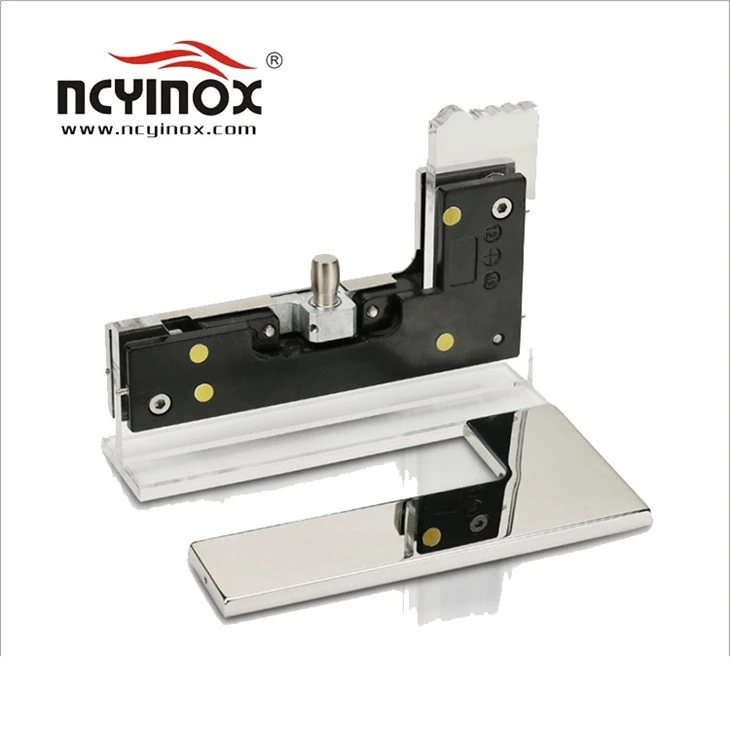 JM-04 High Quality L Clamp Up Stainless Steel Patch Fitting For Glass Door