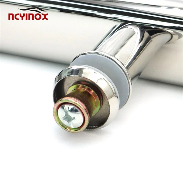 Modern Stainless Steel Stylish Polished H-shaped Characteristic Door Handle