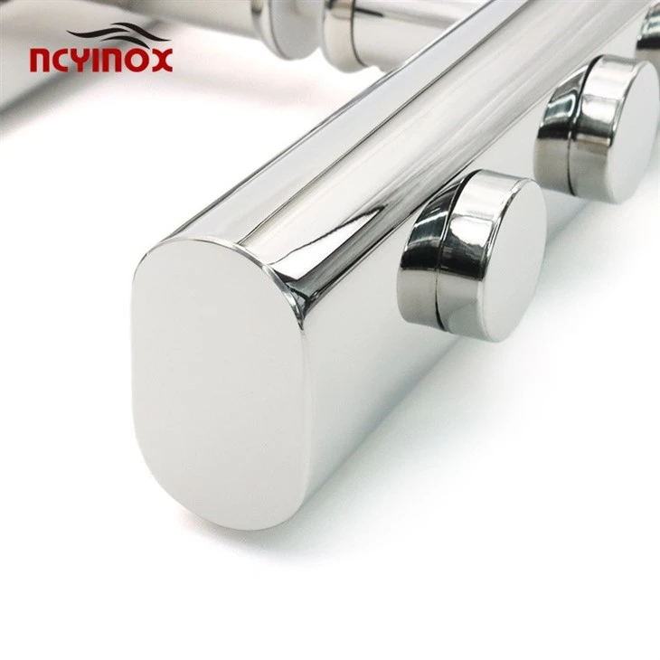 Modern Stainless Steel Stylish Polished H-shaped Characteristic Door Handle