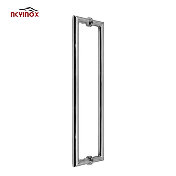 New Design Modern Interior Pull Handle Glass Door Handle For Shower Room
