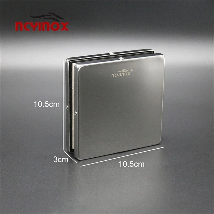 Patch Fittings Glass Hardware Door Clamp Fitting For Frameless Glass