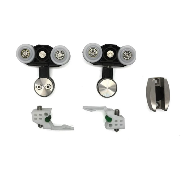 Sliding Wheel Systems Tempered Glass Sliding Door Hanger Roller Hanging Wheels Door Roller Wheel