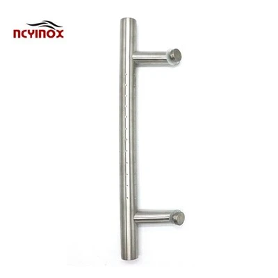 Exterior 316 Grade Satin Stainless Steel H-shape Handle With Satin Finish