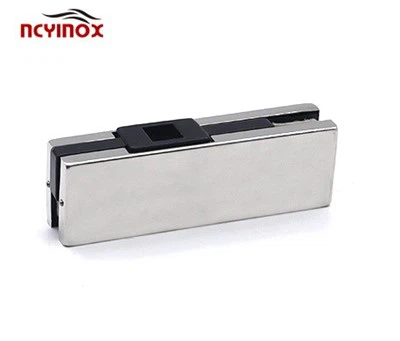 High Strength Stainless Steel Bottom Clamp Patch Fitting Alumunum Body For Glass Door Easy To Install Hardware Accessory