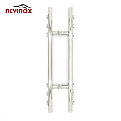 Modern Stainless Steel Stylish Polished H-shaped Characteristic Door Handle