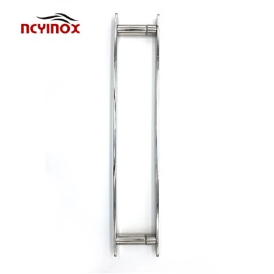 Modern Style Stainless Steel Shower Door Pull Handle For Glass Door Handle