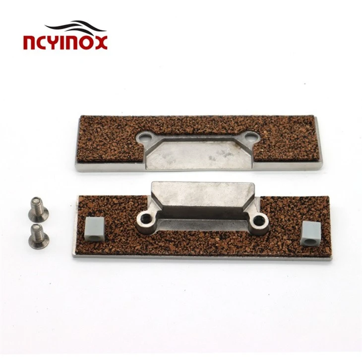 Stainless Steel 316 Glass Bracket For Outdoor Balustrade Glass Clip