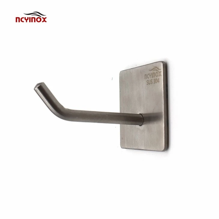 Stainless Steel Coat Hook Towel Hook Self Adhesive Wall Door Hooks