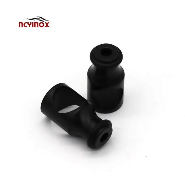 Stainless Steel Modern Hardware Essence Satin Black Bypass Sliding Shower Door Fitting