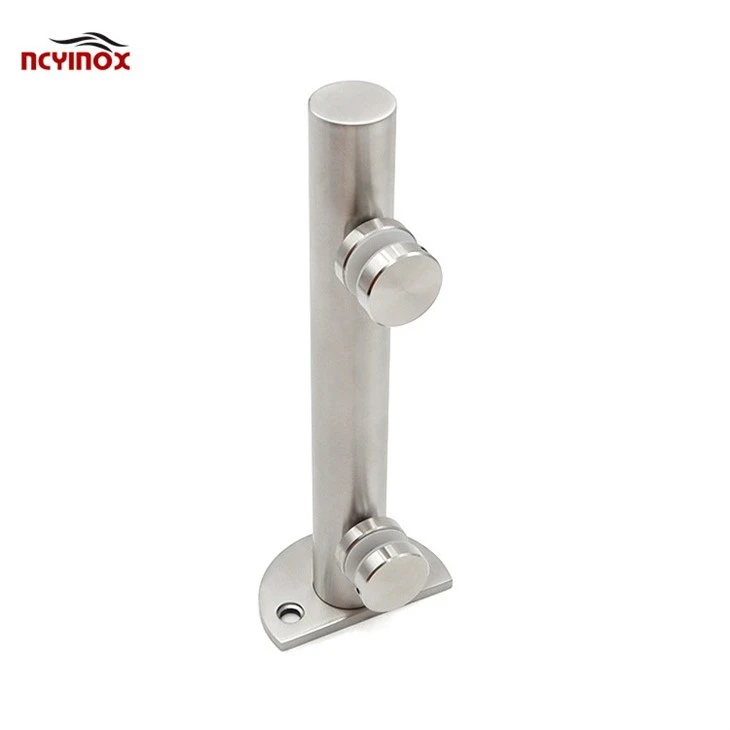 Swimming Pool Frameless Fence Design Patio Stainless Steel Outdoor Railing Glass Brackets