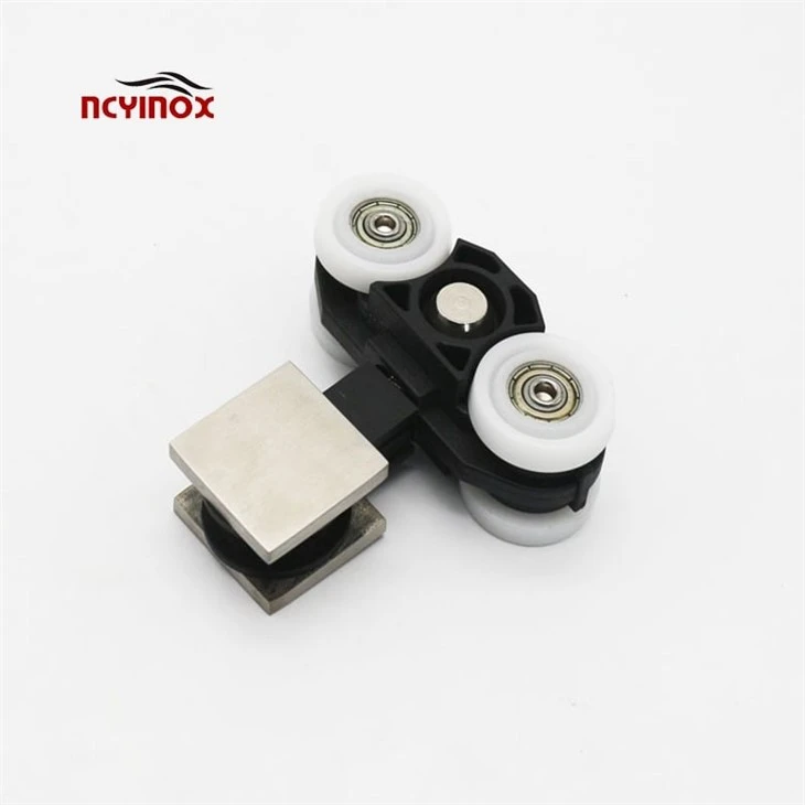 Tempered Glass Sliding Door Hanger Roller Hanging Wheels Door Roller Wheel