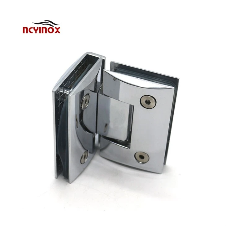 90 Degree Glass To Glass Bathroom Shower Door Hinge