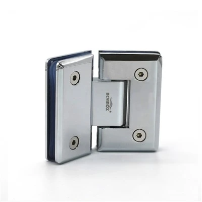135 Degree Mirror Shower Glass Door Brass Hinges