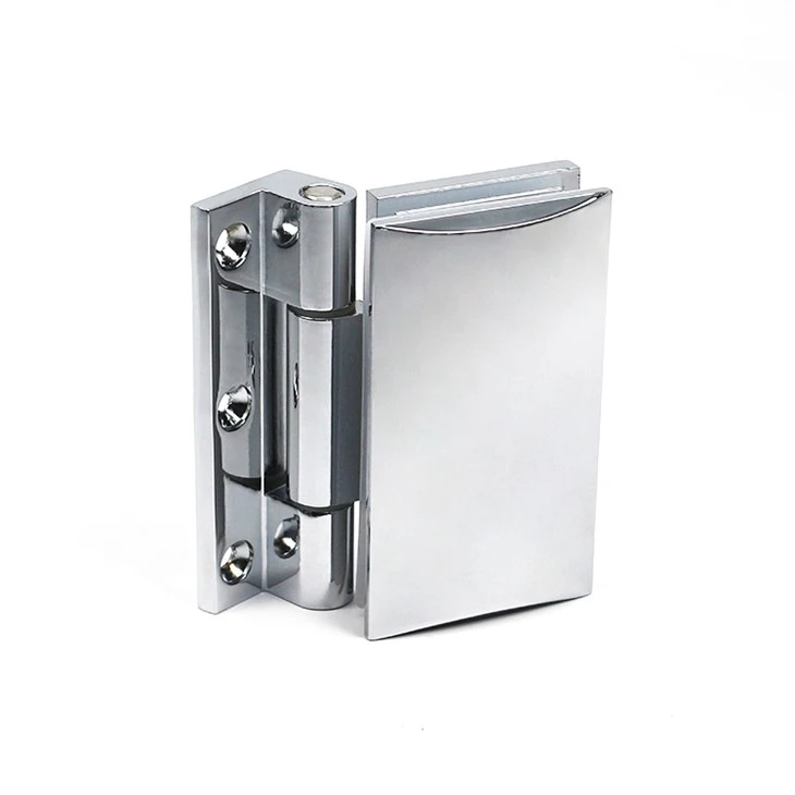 Stainless Steel Wall To Glass Frameless Aluminium Glass Door Hinge For Door